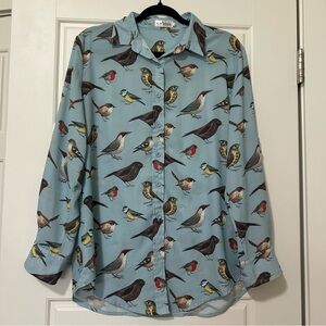 L.A. Soul Bird Print Blouse
